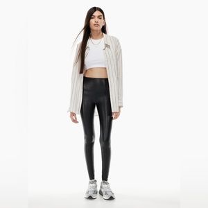 Wilfred | High-Waist Vegan Leather Daria Pants